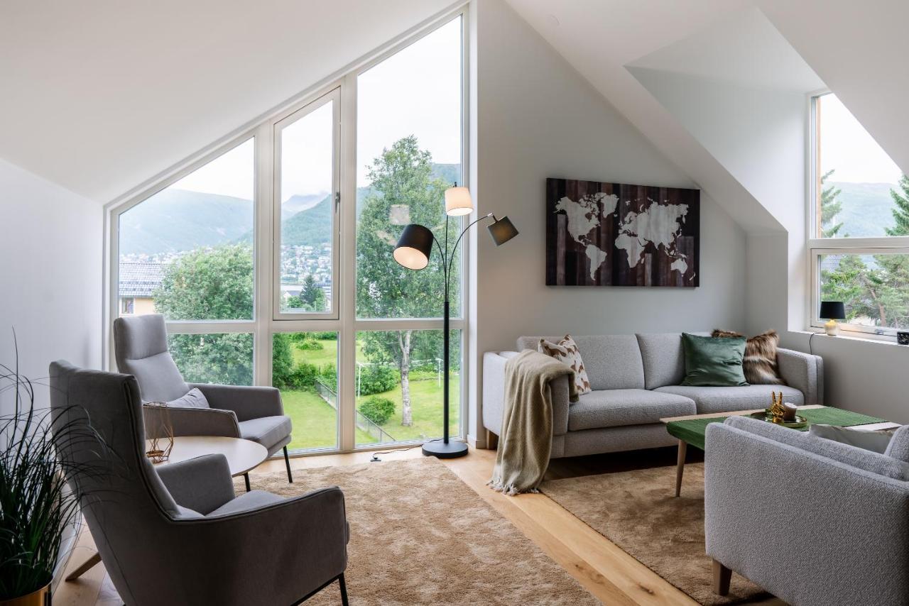 Modern Villas In Plush Town Tromso Exterior photo